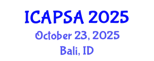 International Conference on Atomic Physics, Systems and Applications (ICAPSA) October 23, 2025 - Bali, Indonesia