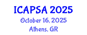 International Conference on Atomic Physics, Systems and Applications (ICAPSA) October 16, 2025 - Athens, Greece