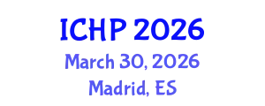 International Conference on Hadron Physics (ICHP) March 30, 2026 - Madrid, Spain