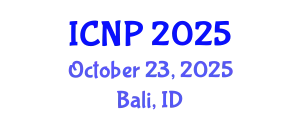 International Conference on Nuclear Physics (ICNP) October 23, 2025 - Bali, Indonesia
