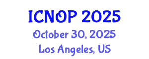 International Conference on Nanotechnology, Optoelectronics and Photonics (ICNOP) October 30, 2025 - Los Angeles, United States