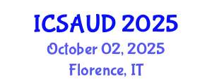 International Conference on Sustainable Architecture and Urban Design (ICSAUD) October 02, 2025 - Florence, Italy