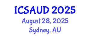 International Conference on Sustainable Architecture and Urban Design (ICSAUD) August 28, 2025 - Sydney, Australia
