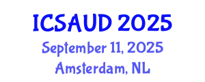 International Conference on Sustainable Architecture and Urban Design (ICSAUD) September 11, 2025 - Amsterdam, Netherlands