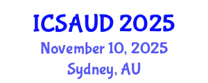 International Conference on Sustainable Architecture and Urban Design (ICSAUD) November 10, 2025 - Sydney, Australia