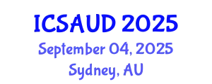 International Conference on Sustainable Architecture and Urban Design (ICSAUD) September 04, 2025 - Sydney, Australia