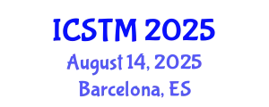 International Conference on Sustainable Tourism Management (ICSTM) August 14, 2025 - Barcelona, Spain