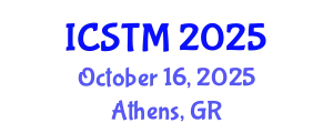International Conference on Sustainable Tourism Management (ICSTM) October 16, 2025 - Athens, Greece