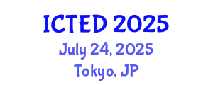 International Conference on Technology, Education and Development (ICTED) July 24, 2025 - Tokyo, Japan
