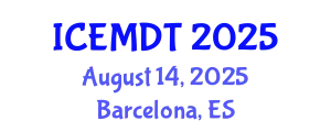 International Conference on Education Media Design and Technology (ICEMDT) August 14, 2025 - Barcelona, Spain