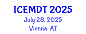 International Conference on Education Media Design and Technology (ICEMDT) July 28, 2025 - Vienna, Austria