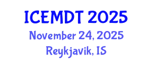 International Conference on Education Media Design and Technology (ICEMDT) November 24, 2025 - Reykjavik, Iceland