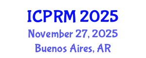 International Conference on Pulmonary and Respiratory Medicine (ICPRM) November 27, 2025 - Buenos Aires, Argentina