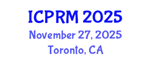 International Conference on Pulmonary and Respiratory Medicine (ICPRM) November 27, 2025 - Toronto, Canada