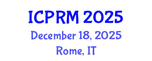 International Conference on Pulmonary and Respiratory Medicine (ICPRM) December 18, 2025 - Rome, Italy