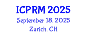 International Conference on Pulmonary and Respiratory Medicine (ICPRM) September 18, 2025 - Zurich, Switzerland