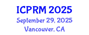 International Conference on Pulmonary and Respiratory Medicine (ICPRM) September 29, 2025 - Vancouver, Canada