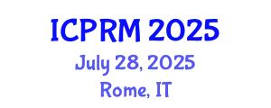 International Conference on Pulmonary and Respiratory Medicine (ICPRM) July 28, 2025 - Rome, Italy