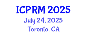 International Conference on Pulmonary and Respiratory Medicine (ICPRM) July 24, 2025 - Toronto, Canada