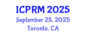 International Conference on Pulmonary and Respiratory Medicine (ICPRM) September 25, 2025 - Toronto, Canada