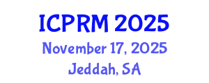 International Conference on Pulmonary and Respiratory Medicine (ICPRM) November 17, 2025 - Jeddah, Saudi Arabia