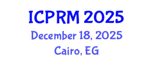 International Conference on Pulmonary and Respiratory Medicine (ICPRM) December 18, 2025 - Cairo, Egypt
