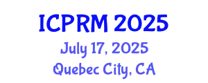 International Conference on Pulmonary and Respiratory Medicine (ICPRM) July 17, 2025 - Quebec City, Canada