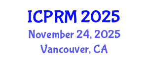 International Conference on Pulmonary and Respiratory Medicine (ICPRM) November 24, 2025 - Vancouver, Canada