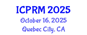 International Conference on Pulmonary and Respiratory Medicine (ICPRM) October 16, 2025 - Quebec City, Canada