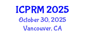 International Conference on Pulmonary and Respiratory Medicine (ICPRM) October 30, 2025 - Vancouver, Canada