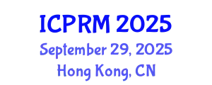 International Conference on Pulmonary and Respiratory Medicine (ICPRM) September 29, 2025 - Hong Kong, China