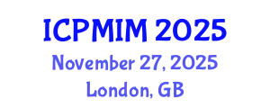 International Conference on Preventive Medicine and Integrative Medicine (ICPMIM) November 27, 2025 - London, United Kingdom