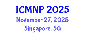 International Conference on Microelectronics, Nanoelectronics and Photonics (ICMNP) November 27, 2025 - Singapore, Singapore