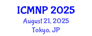 International Conference on Microelectronics, Nanoelectronics and Photonics (ICMNP) August 21, 2025 - Tokyo, Japan