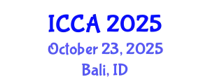 International Conference on Control and Automation (ICCA) October 23, 2025 - Bali, Indonesia