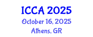 International Conference on Control and Automation (ICCA) October 16, 2025 - Athens, Greece