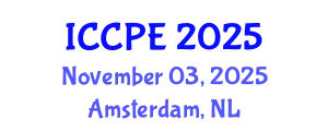 International Conference on Chemical and Process Engineering (ICCPE) November 03, 2025 - Amsterdam, Netherlands