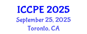 International Conference on Chemical and Process Engineering (ICCPE) September 25, 2025 - Toronto, Canada