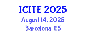 International Conference on Information Technology and Engineering (ICITE) August 14, 2025 - Barcelona, Spain