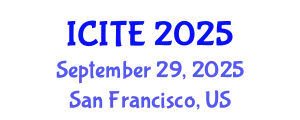 International Conference on Information Technology and Engineering (ICITE) September 29, 2025 - San Francisco, United States