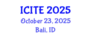 International Conference on Information Technology and Engineering (ICITE) October 23, 2025 - Bali, Indonesia