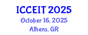 International Conference on Computer Education and Instructional Technology (ICCEIT) October 16, 2025 - Athens, Greece