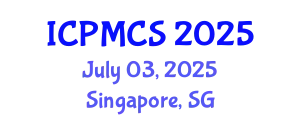 International Conference on Physics, Mathematics and Computer Science (ICPMCS) July 03, 2025 - Singapore, Singapore