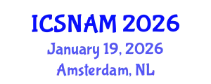 International Conference on Social Network Analysis and Mining (ICSNAM) January 19, 2026 - Amsterdam, Netherlands
