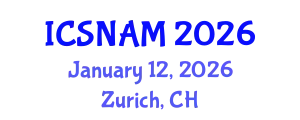 International Conference on Social Network Analysis and Mining (ICSNAM) January 12, 2026 - Zurich, Switzerland