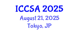 International Conference on Computer Science and Applications (ICCSA) August 21, 2025 - Tokyo, Japan