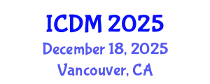 International Conference on Data Mining (ICDM) December 18, 2025 - Vancouver, Canada