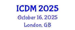 International Conference on Data Mining (ICDM) October 16, 2025 - London, United Kingdom