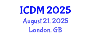 International Conference on Data Mining (ICDM) August 21, 2025 - London, United Kingdom