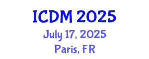 International Conference on Data Mining (ICDM) July 17, 2025 - Paris, France